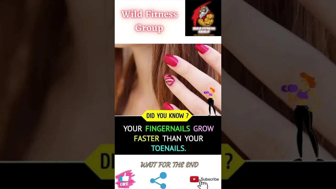 🔥Facts about nails🔥#shorts🔥#wildfitnessgroup🔥5 June 2022🔥
