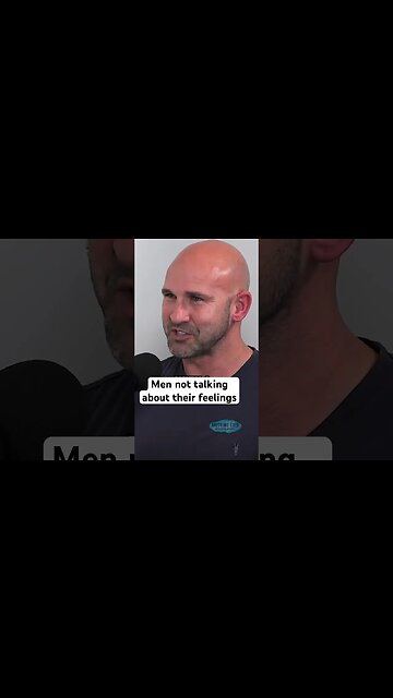 Men not talking about their feelings - Dan Cross