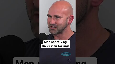 Men not talking about their feelings - Dan Cross