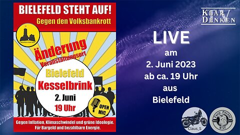 LIVE | Bielefeld steht auf: Gegen den Volksbankrott