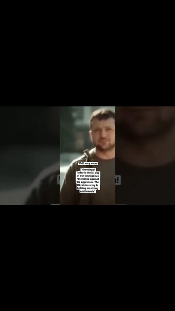 Zelensky: Ukraine can resist! #shorts #shortsvideo #zelensky