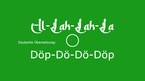 Das Sylt Lied “Döp-Dö-Dö-Döp” in Arabic