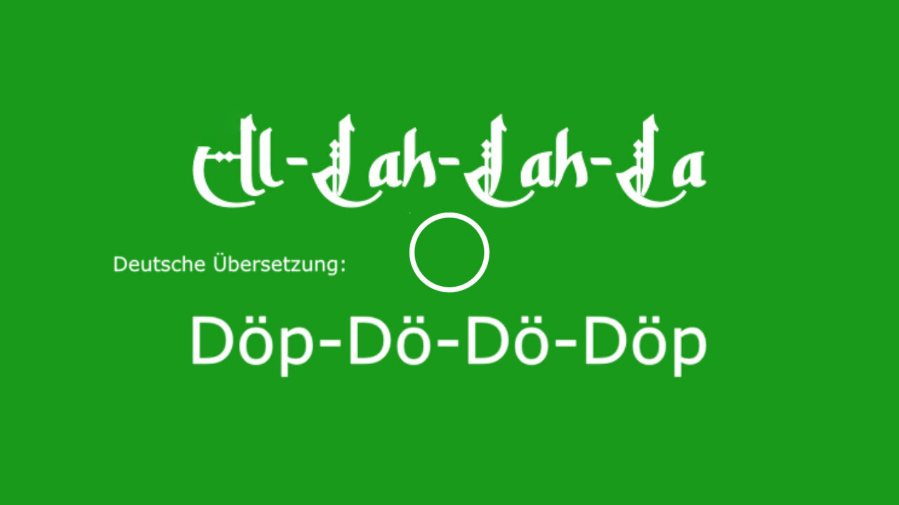 Das Sylt Lied “Döp-Dö-Dö-Döp” in Arabic