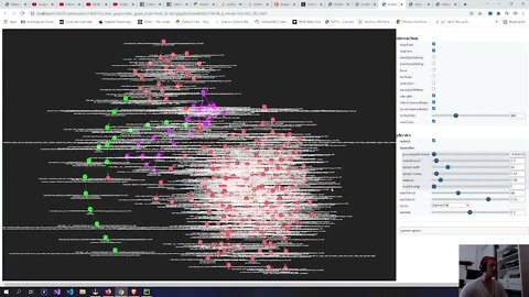 Pyvis, Jinja and JavaScript