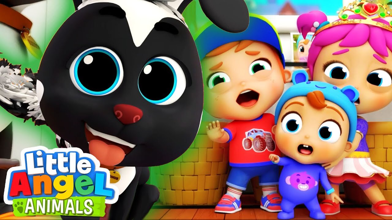 The Little Skuns Hole Poem 2024 - New Nursery Rhyme Songs 2024 - Cartoons for Babies