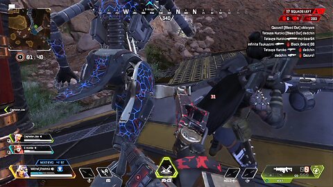 Fist-Fighting in Apex with Ashisogi Tenno, Emile and Blaze - Michel Postma Stream