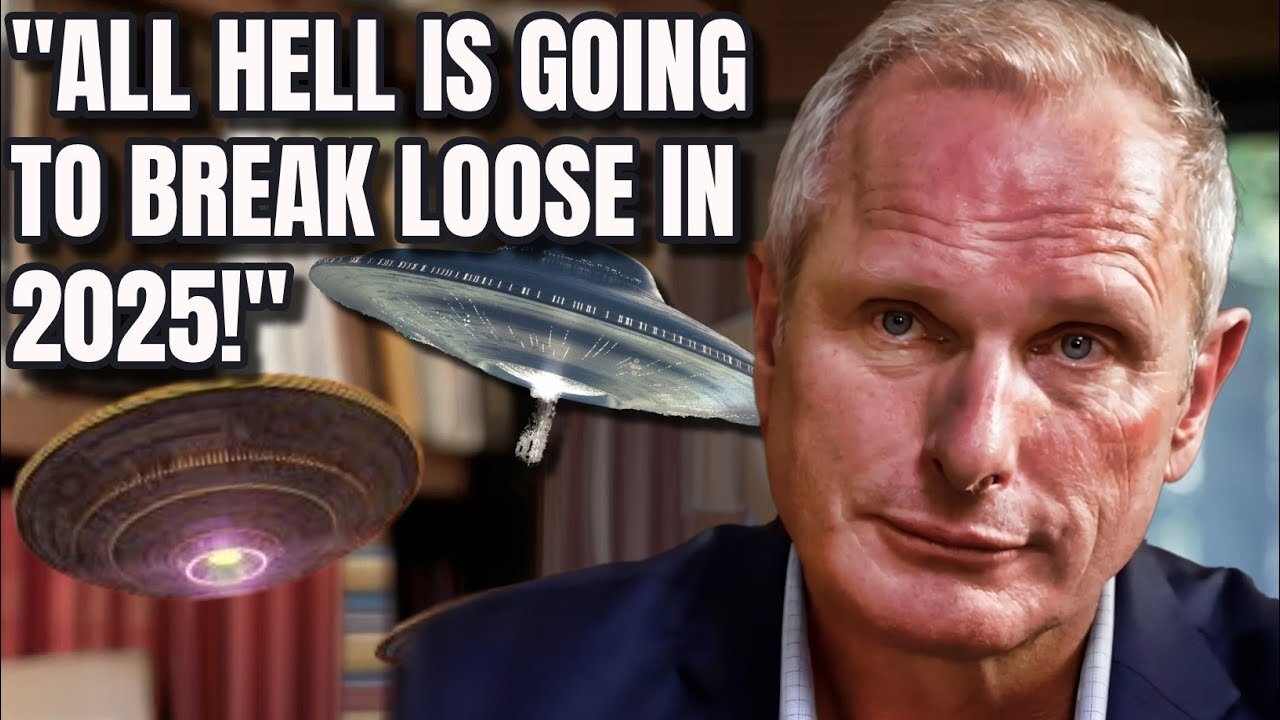 "All Hell is going to break loose." Ross Coulthart claims UFO topic will heat up in EARLY 2025.