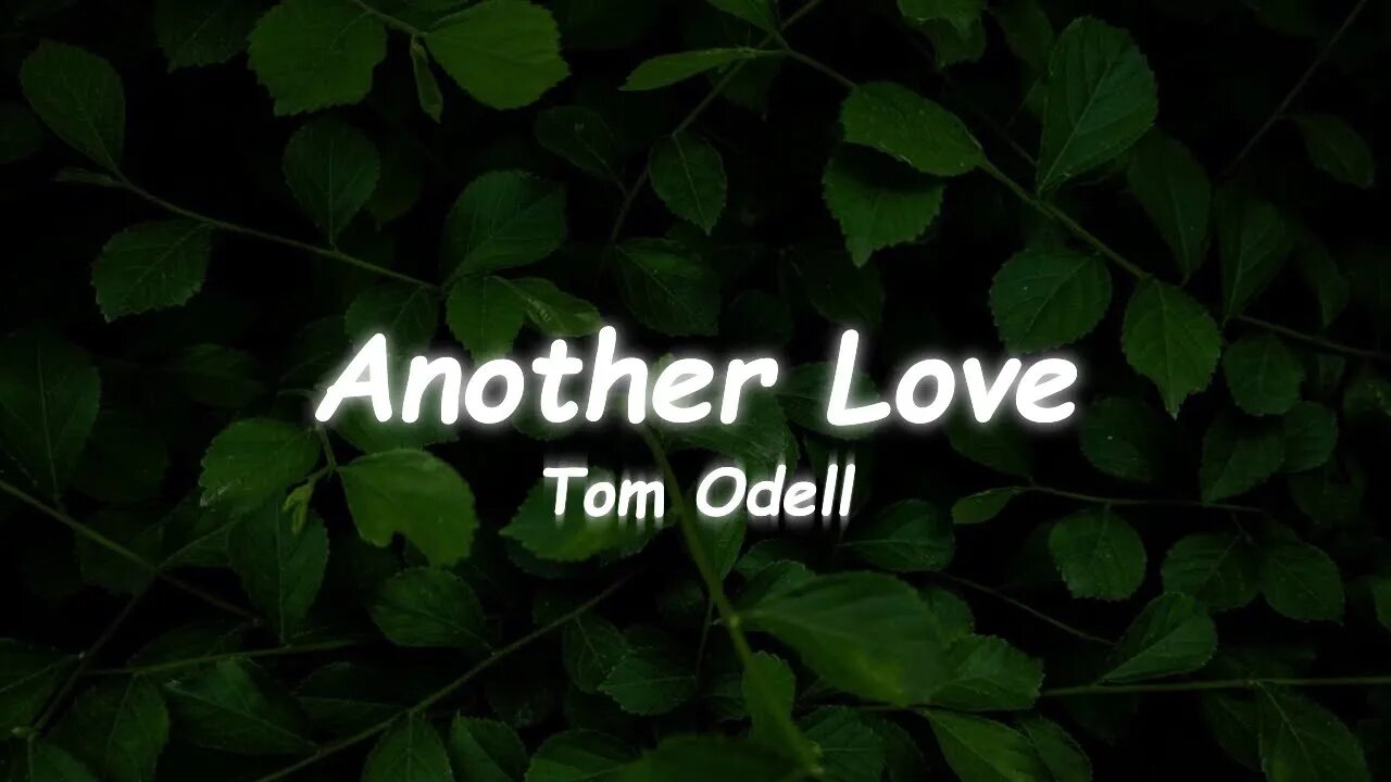 Tom Odell - Another Love (Lyrics)