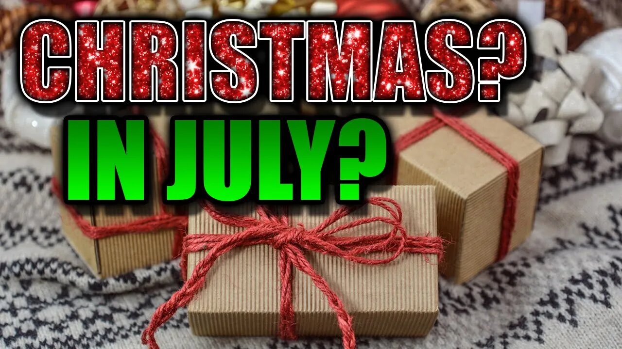 Conde Christmas in July 2022 Box - Sublimation Gift Box Unboxing!