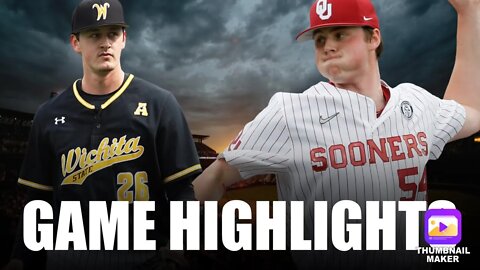 Oklahoma vs Wichita State Highlights | 2022 College Baseball Highlights