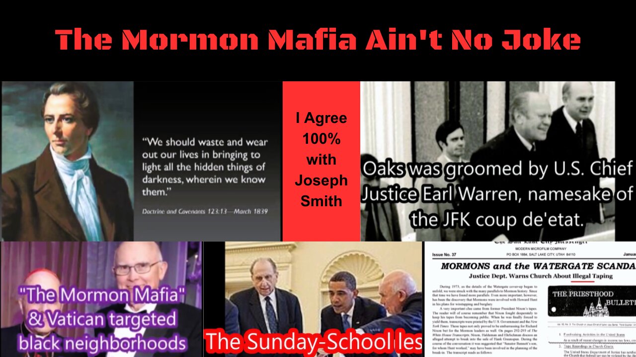 Mormon Mafia and The Epicenter of Pedophilia - By Jon Bystrom