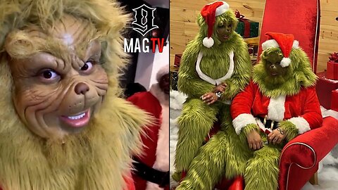 Trippie Redd & "GF" Skye Morales Dress Up In Costumes For Their Toy Drive! 😱