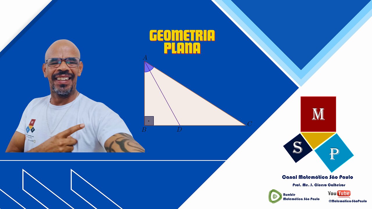 Geometria Plana: Teorema de Pitágoras e Semelhança de Triângulos.