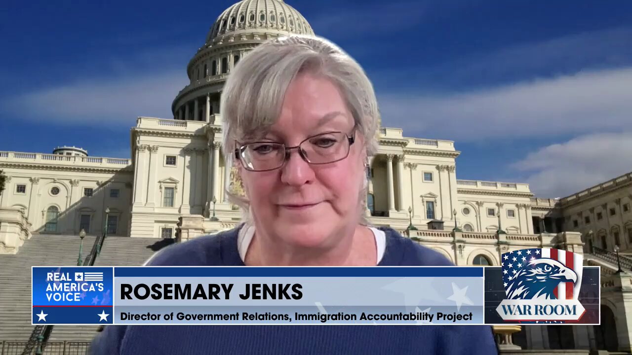 Rosemary Jenks: "Shut Down The Border Or Shut Down The Government - It's That Simple"