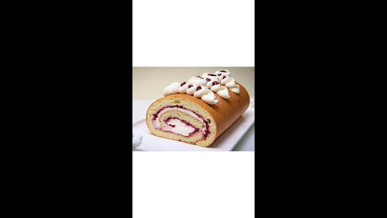 Blackberry Roll Cake/Rocambole de Amora