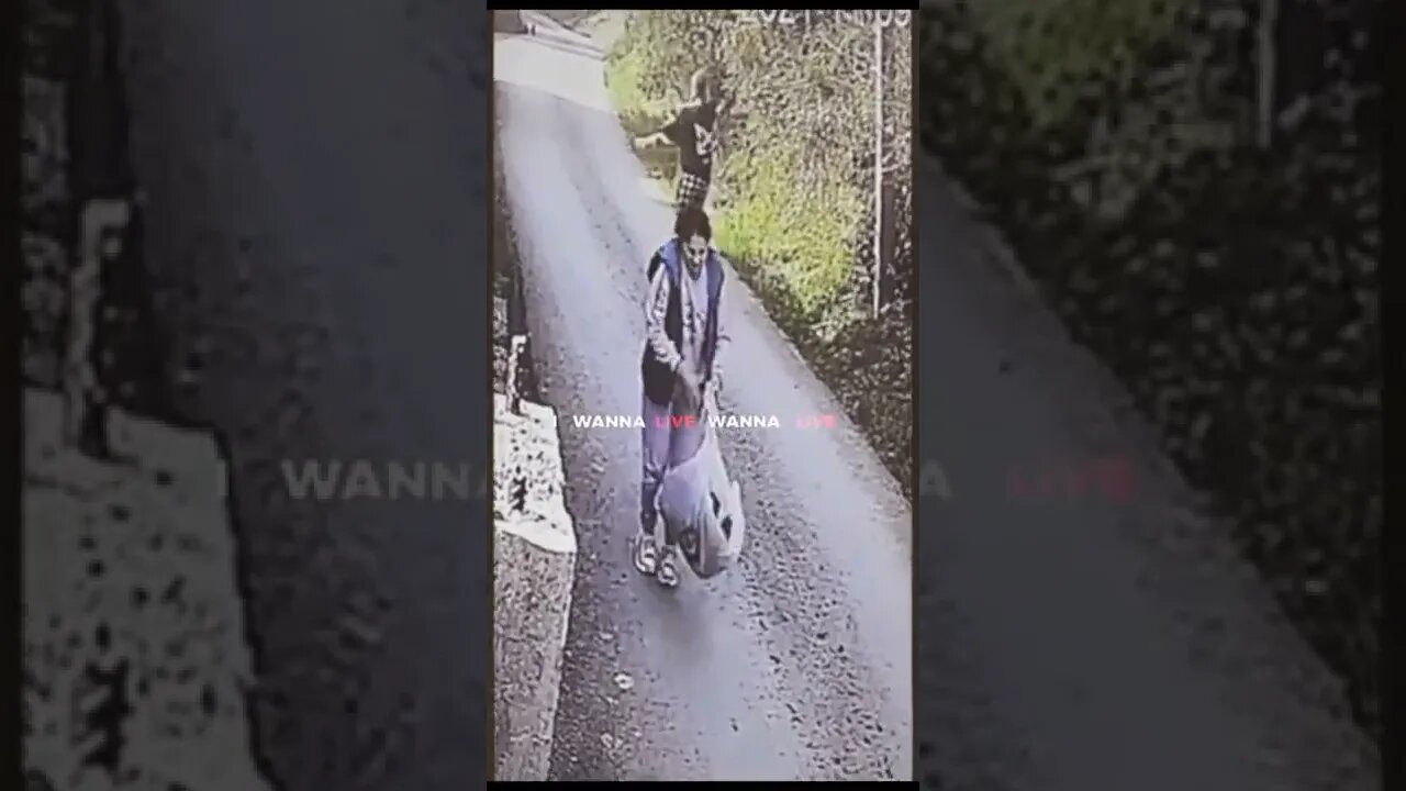 wo crimes are caught with cctv at the same time #crime #cctv #viral #trending #scary #shorts