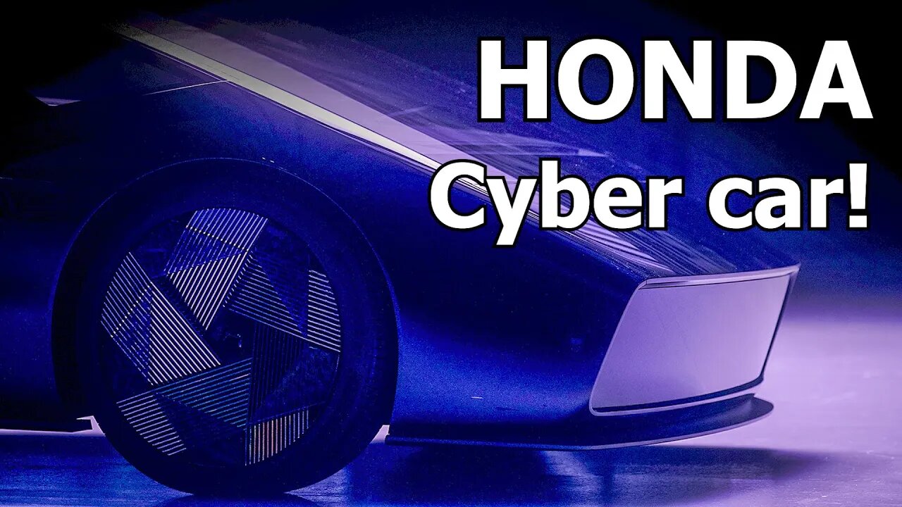 Honda's Cyber Car EV Teaser Just Dropped!