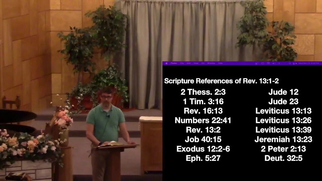 Revelation 13:1-2 (Bible Study) 3/23/22 P.M.