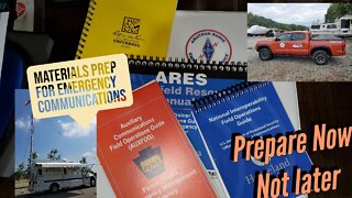 Emergency Communications - Materials and information prep