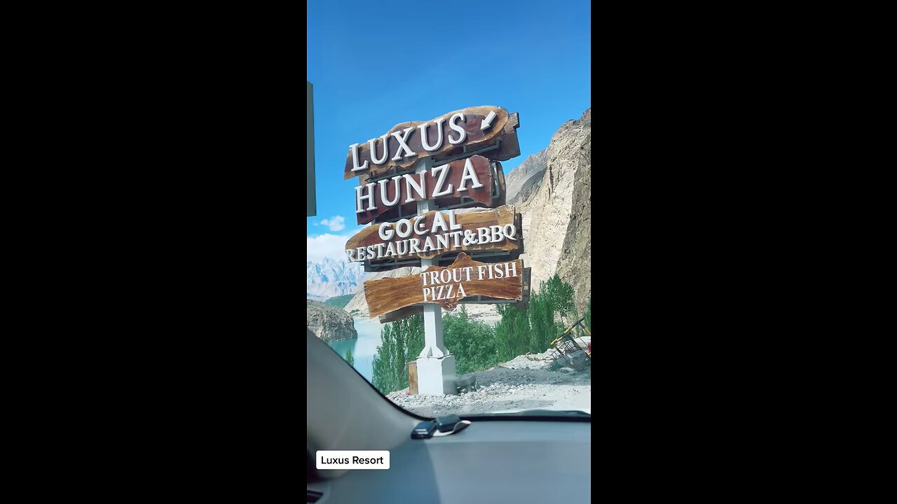 Luxus hunza Resort best place to stay here #2023