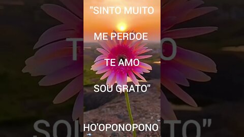 Sinto Muito - Me Perdoe - Te Amo - Sou Grato(a) - Hooponopono