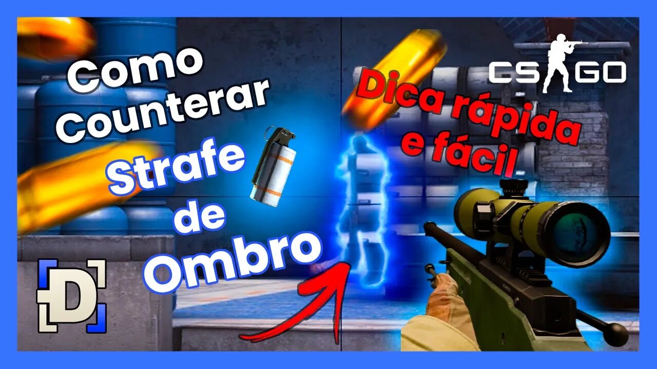 Como Counterar Strafe de Ombro ? (shoulder peek) - CSGO