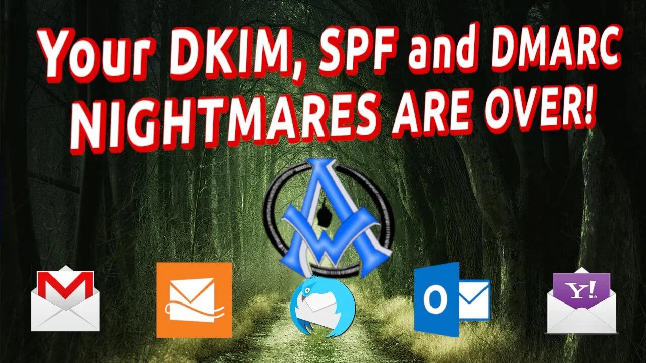 DKIM SPF DMARC EMAIL DELIEVER NO SPAM GMAIL YMAIL