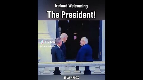 Joe Biden in Ireland. I guess they don’t want him either.