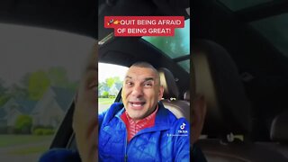 QUIT BEING AFRAID TO BE GREAT | FINISH STRONG FRIDAYS