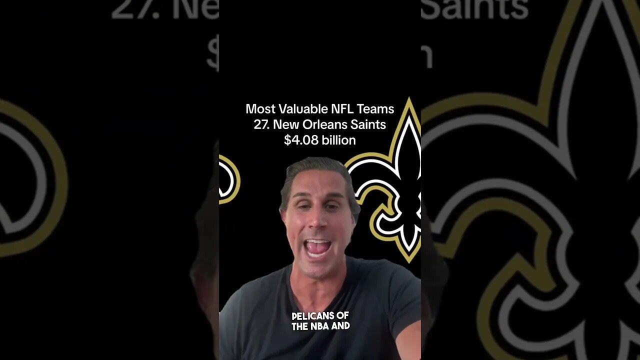 NEW ORLEANS SAINTS ORGIN STORY #shorts