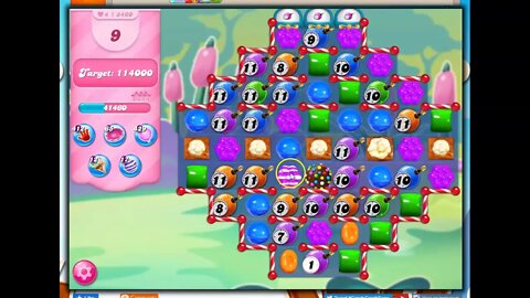 Candy Crush Level 3460 Talkthrough, 19 Moves 0 Boosters