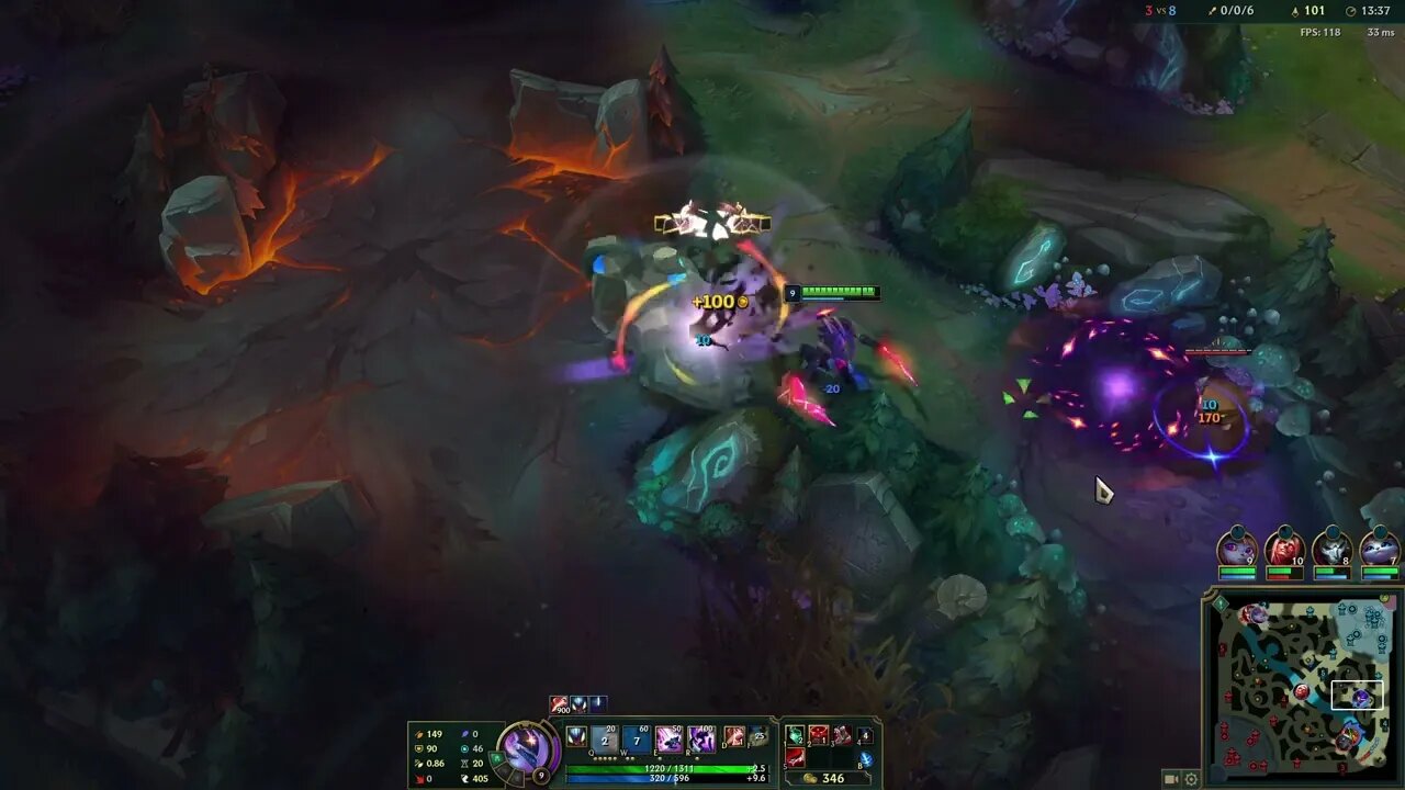 7/4/10 Jungle Kha'Zix Gameplay With Live Educational Coaching Commentary! Learn to Jungle with Kha!