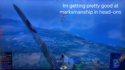 Epic War Thunder Marksmanship In 33 Seconds| War Thunder Sea Hurricane Mk IC Gameplay