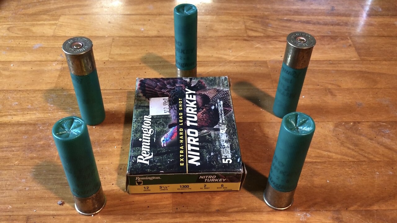 Remington 12 Gauge Nitro Turkey #6 Shot - Breakdown