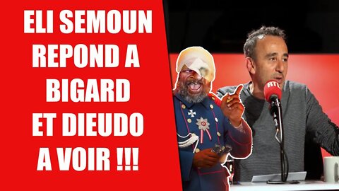 ELIE SEMOUN PARLE DE BIGARD DIEUDO ET CHYSTEL CAMUS SUR LE SPECTACLE FOUTU POUR FOUTU