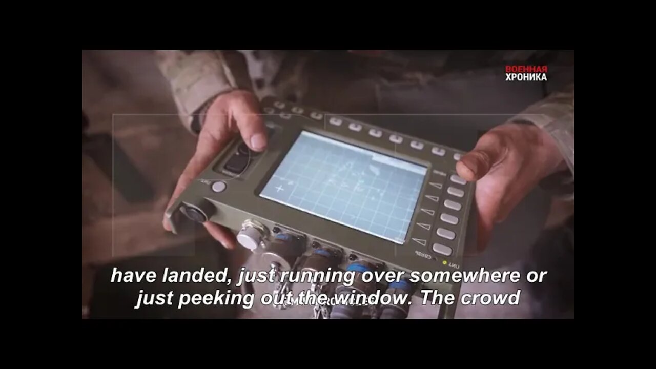 Russian Forces Using The Fara-VR Portable Reconnaissance Radar Station In Combat In Mariupol