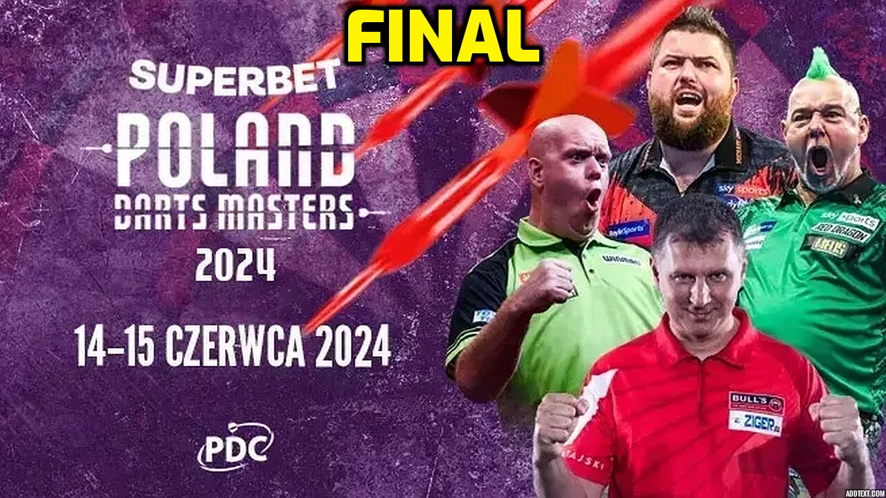 2024 Poland Darts Masters Littler v Cross