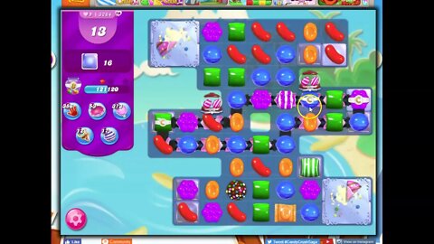 Candy Crush Level 3284 Talkthrough, 35 Moves 0 Boosters