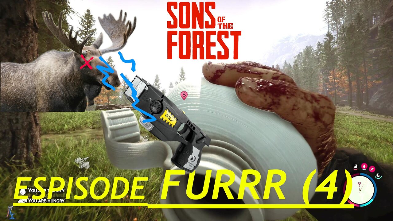 Drunken Moose Hunting.. and a generally Frustrating time | Sons of the Forest CoOp Ep 4