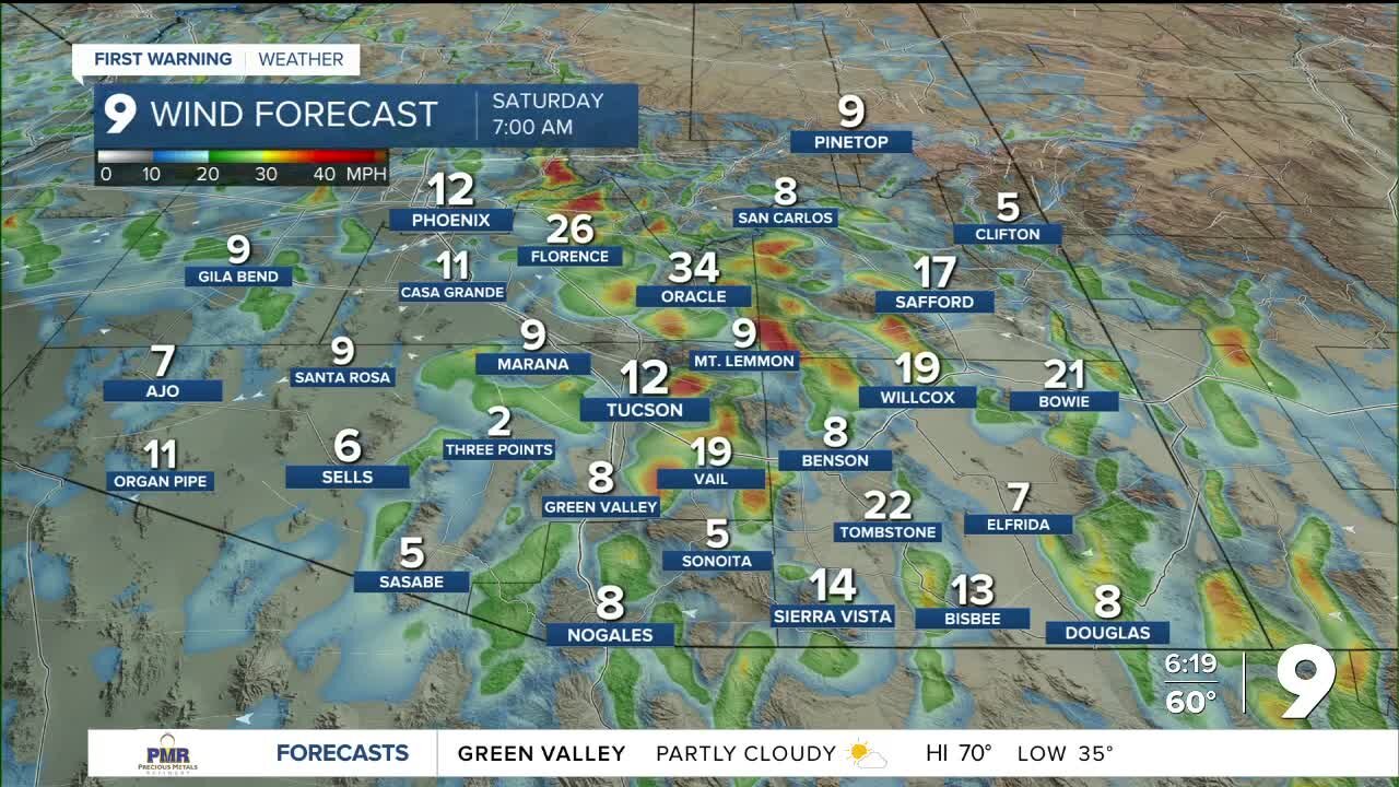 Another round of wind and cooler temperatures is on the way