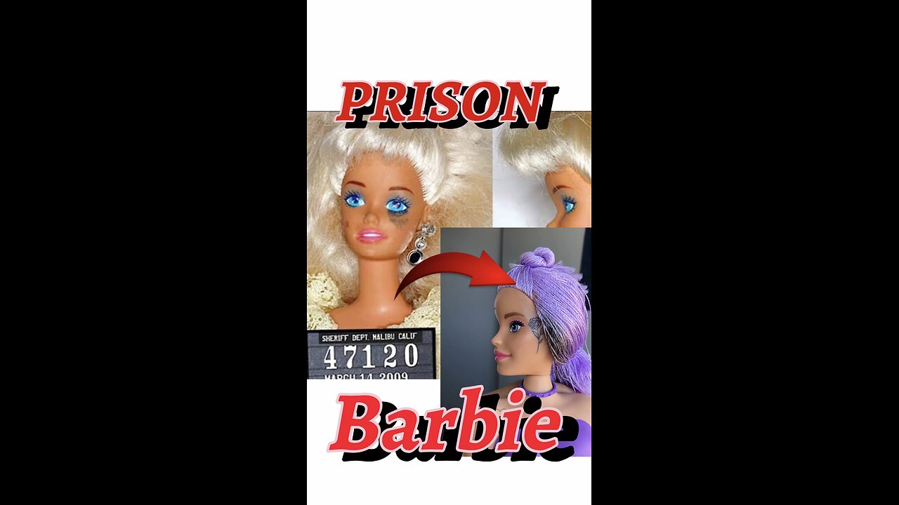 🚫 PRISON BARBIE 🚫 What's the next tattoo she will get?