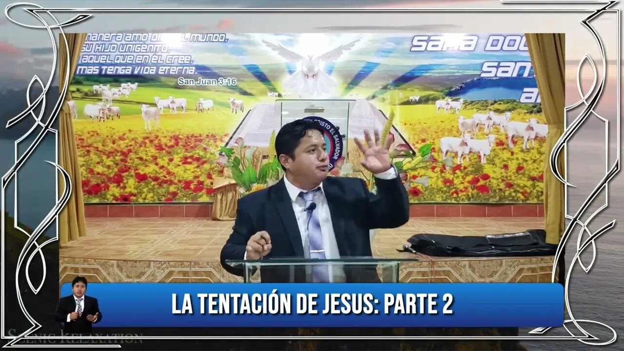 LA TENTACIÓN DE JESÚS: Parte 2 - EVANGELISTA EDGAR CRUZ