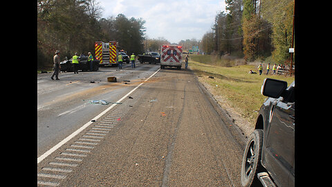 3 VEHICLE ACCIDENT, METH, SCALES, LIFE FLIGHT, BLANCHARD TEXAS, 01/11/24...