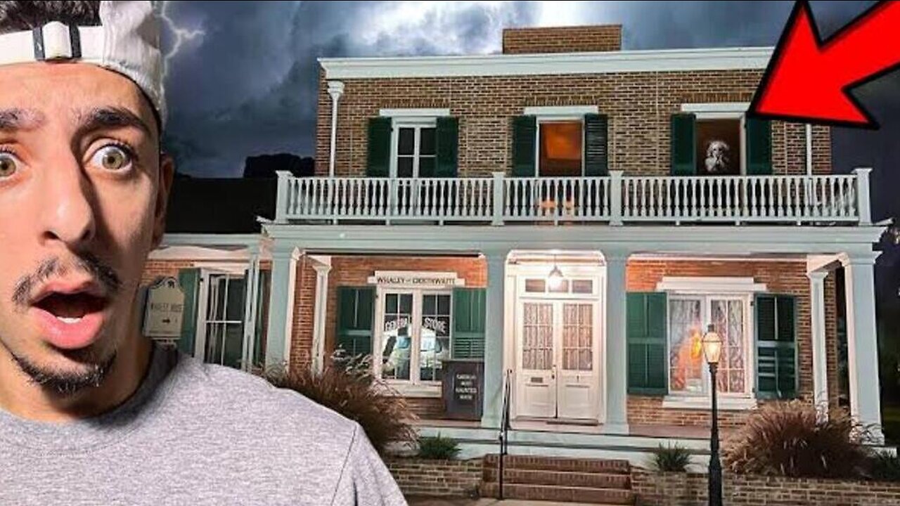 OVERNIGHT IN MOST HAUNTED HOUSE IN AMERICA