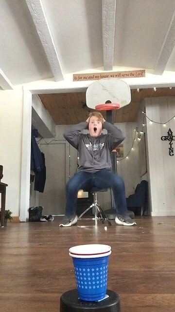 Crazy Mini Cup Trick shot😱🔥🤯