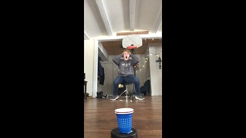 Crazy Mini Cup Trick shot😱🔥🤯