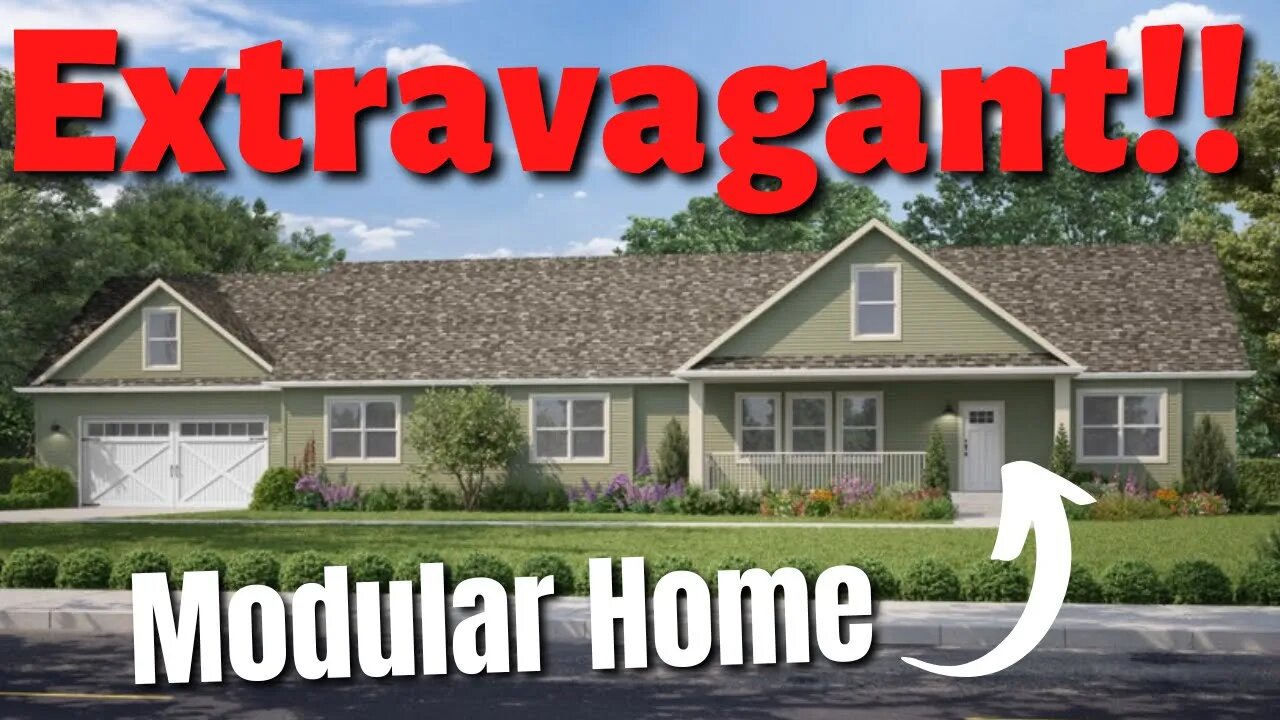 One Of The Nicest Modulars Home On The Market | All New Modular Home Tour