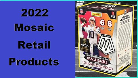 Is it worth it? Mosaic NFL 2022 retail product review! Did I pull a case hit?