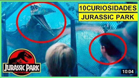 10 CURIOSIDADES QUE TALVEZ VOCÊ NÃO SAIBA SOBRE JURASSICK PARK/CONFIRA