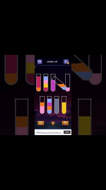 Water Sort Puzzle Level 48